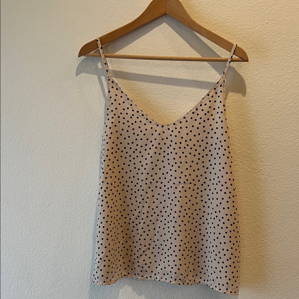 Polka dot summer tank